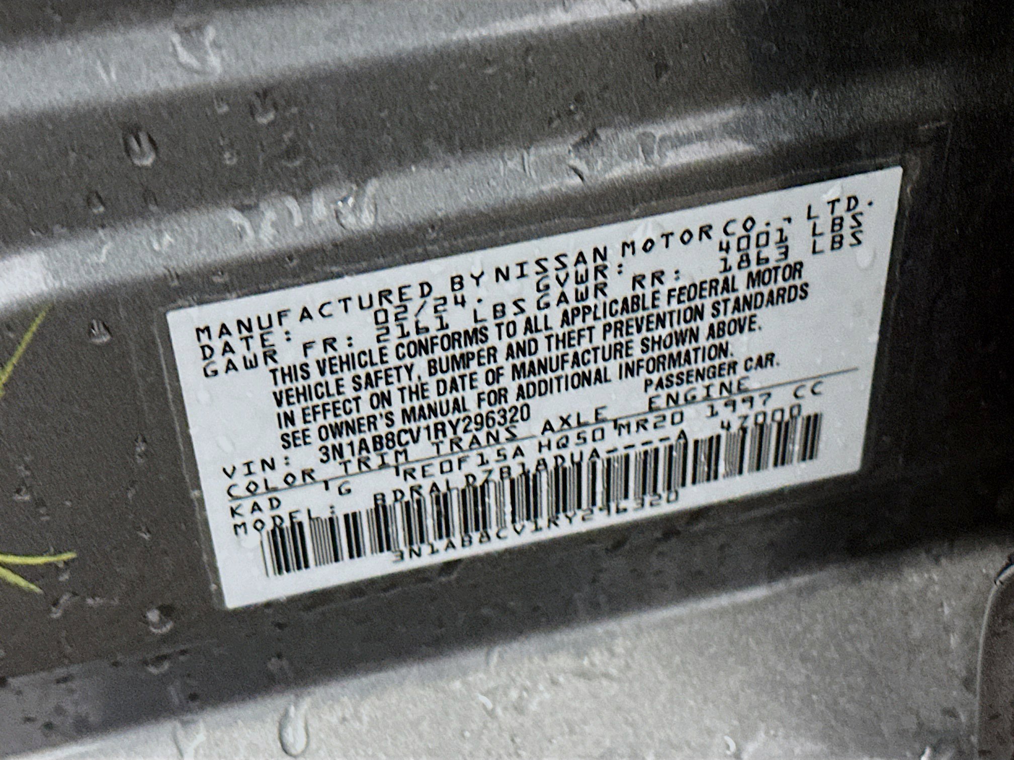 Used 2024 Nissan Sentra SV image 12