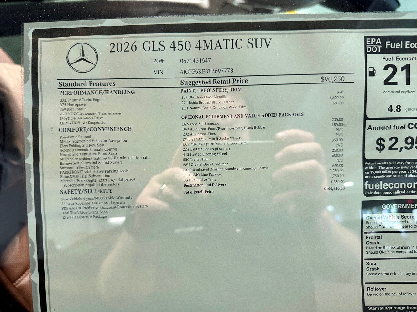 New 2026 Mercedes-Benz GLS 450 4MATIC image 19