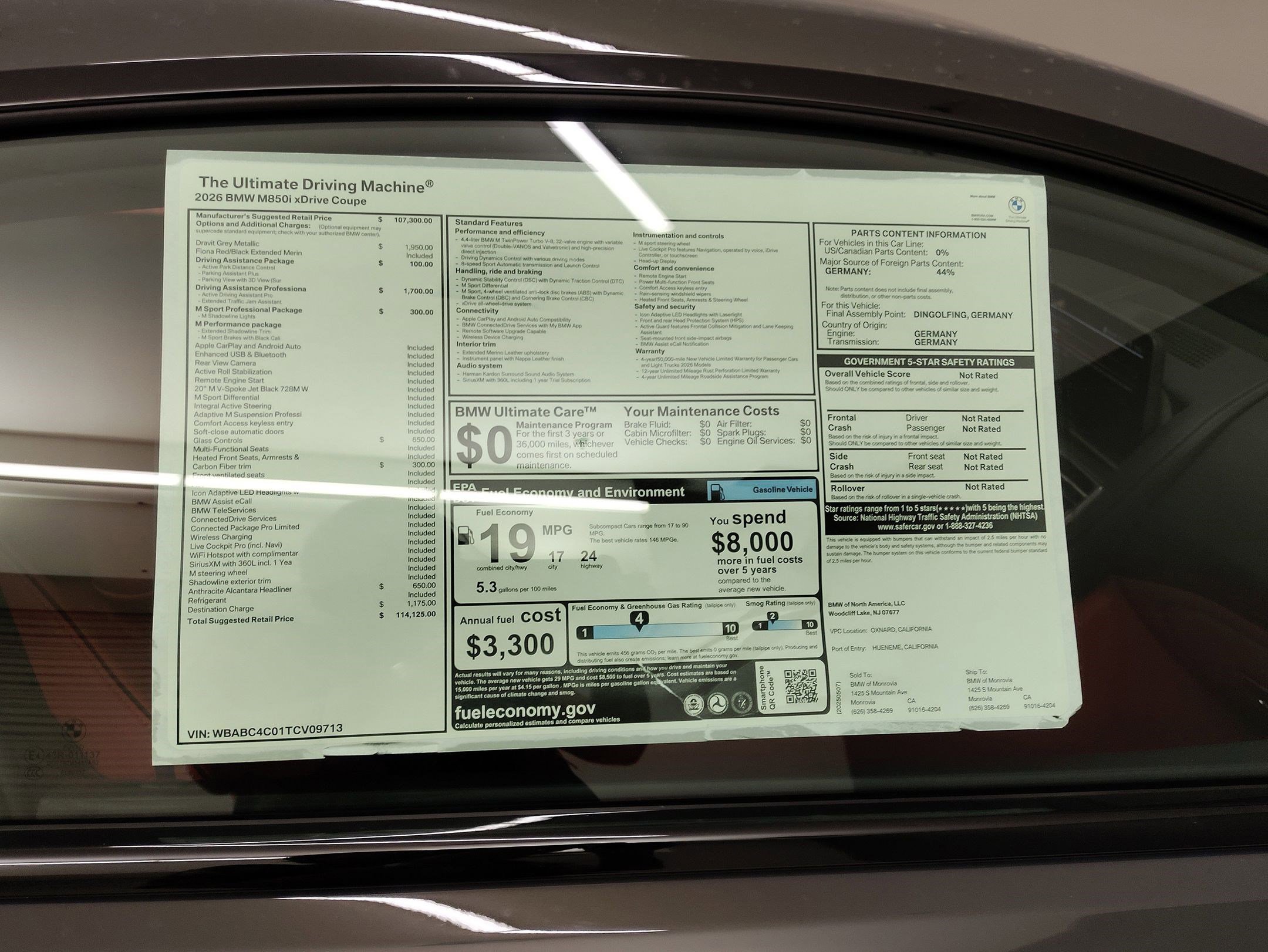 New 2026 BMW M850i xDrive Coupe image 26