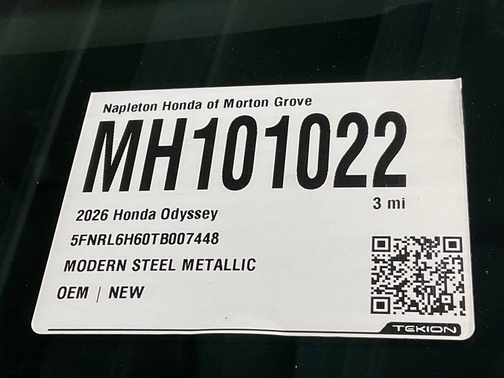 Certified 2026 Honda Odyssey EX-L image 37