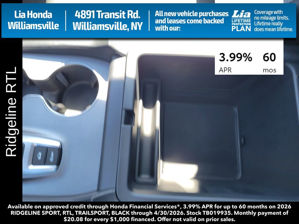 New 2026 Honda Ridgeline RTL image 27
