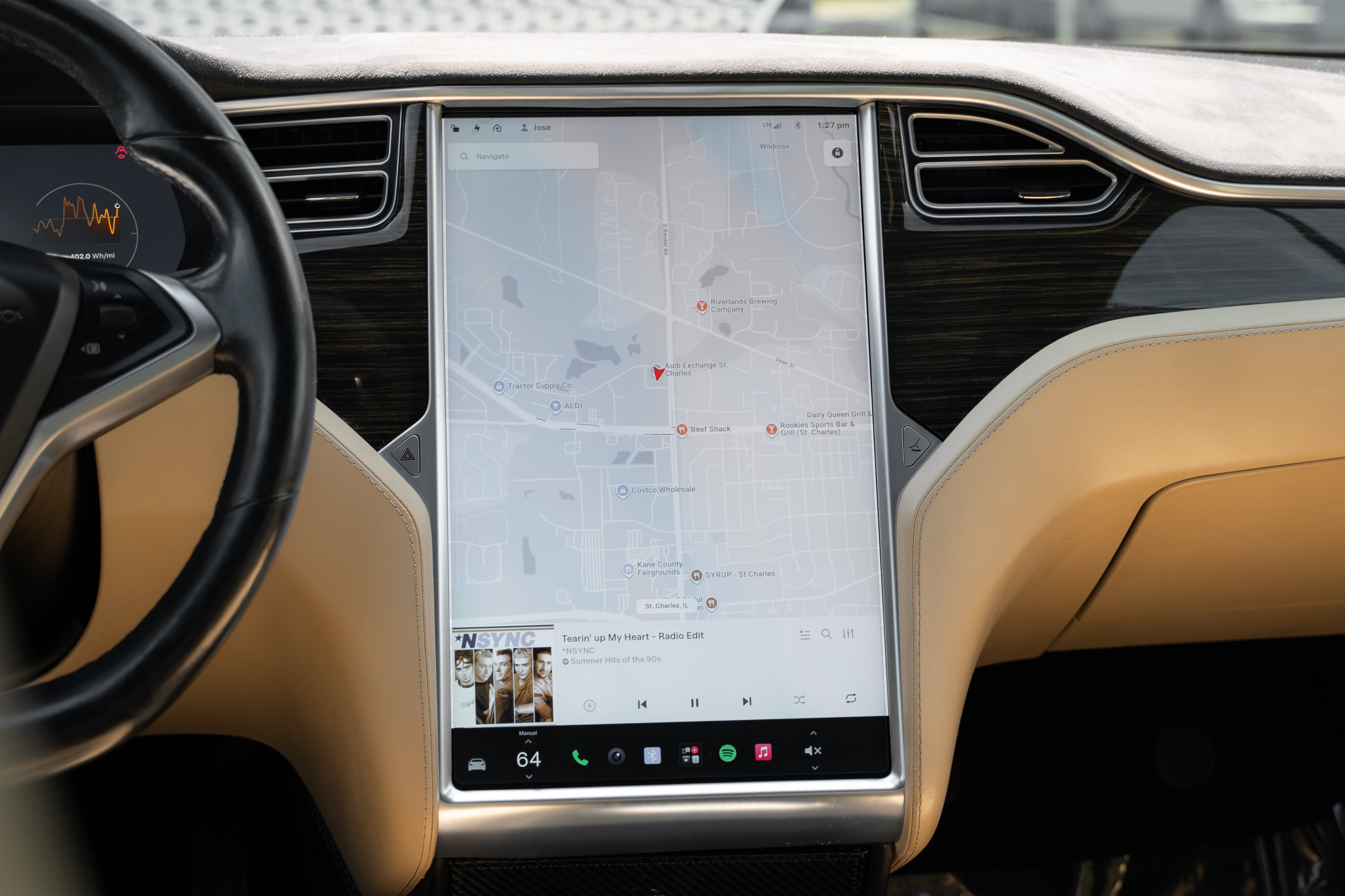 Used 2015 Tesla Model S 90D AWD/4WD image 11