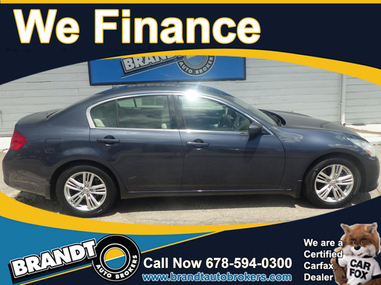 Used 2011 INFINITI G25 Journey