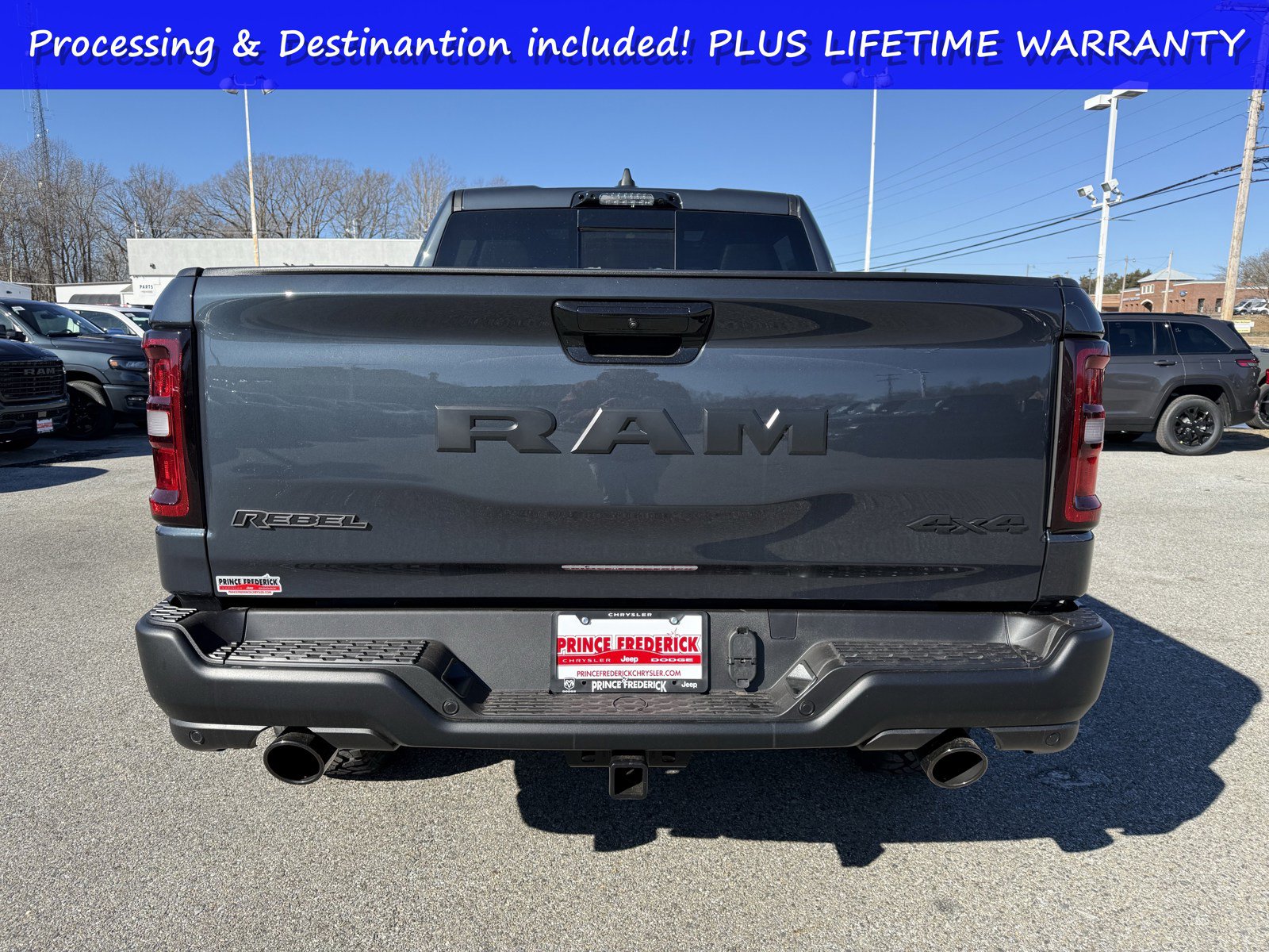 New 2026 RAM 1500 Rebel w/ Rebel Level 2 Equipment Group AWD/4WD image 4