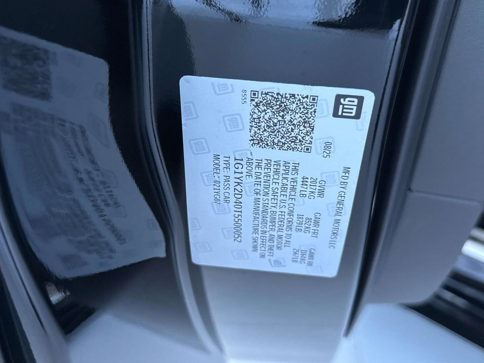 New 2026 Chevrolet Corvette E-Ray w/ Battery Protection Package image 18