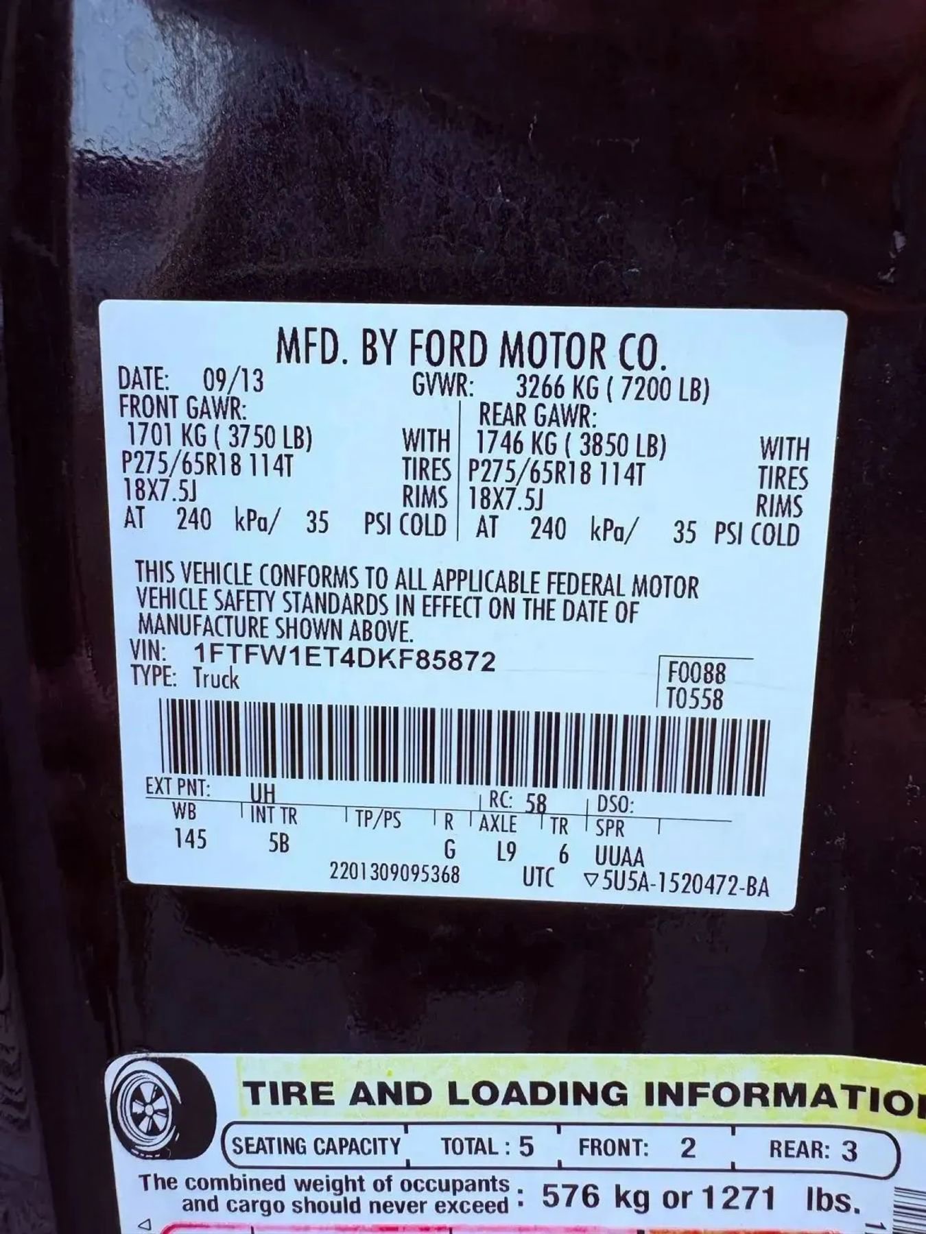 Used 2013 Ford F150 FX4 w/ Luxury Equipment Group image 28