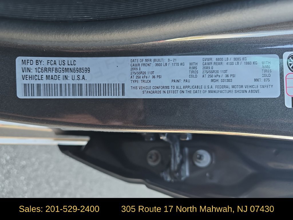 Used 2021 RAM 1500 Big Horn AWD/4WD image 32
