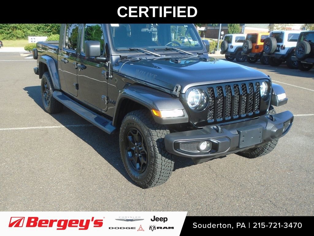 Certified 2021 Jeep Gladiator Willys
