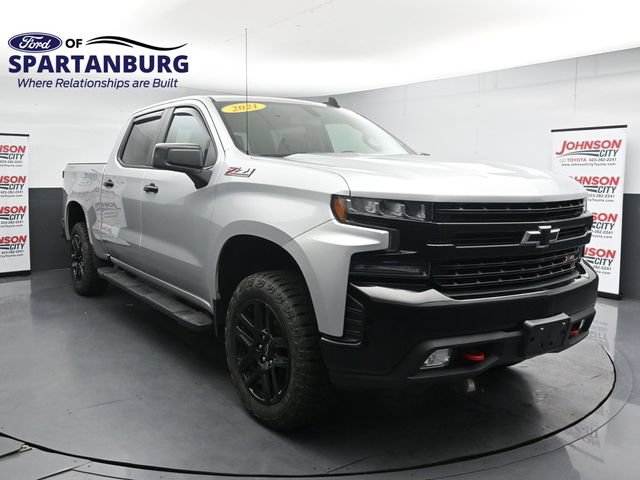 Used 2021 Chevrolet Silverado 1500 LT Trail Boss w/ Bed Protection Package AWD/4WD image 1
