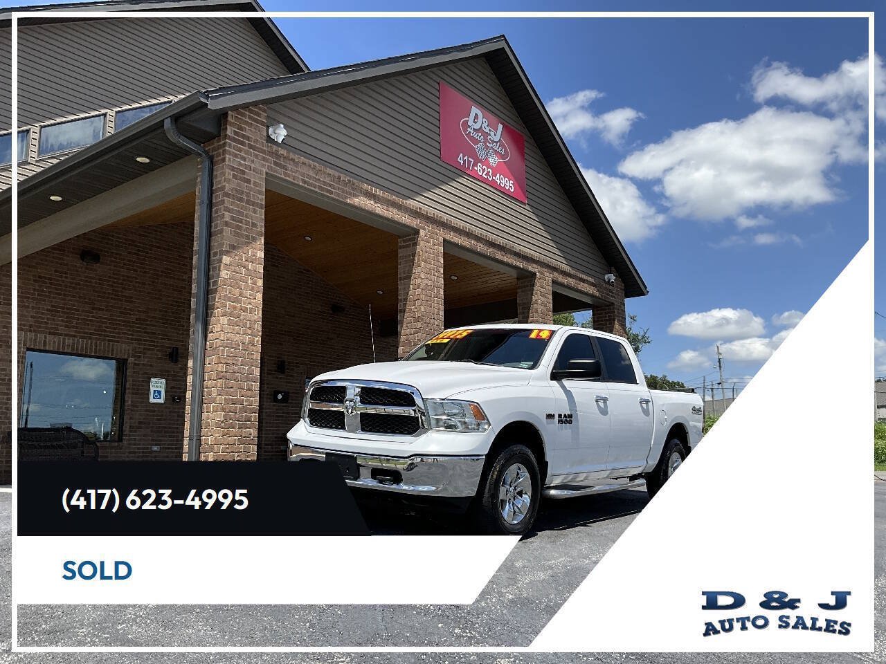 Used 2014 RAM 1500 Classic SLT w/ Remote Start & Security Group