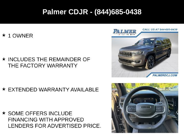 Used 2023 Jeep Wagoneer L Series III w/ Convenience Group I RWD image 30