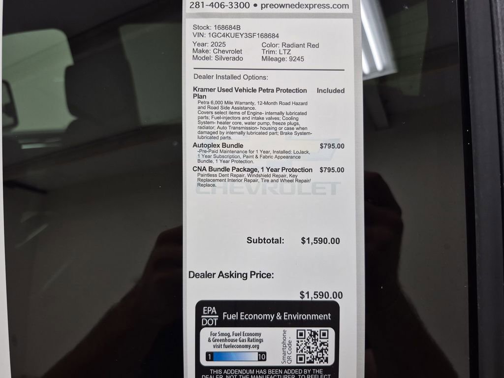 Used 2025 Chevrolet Silverado 3500 LTZ w/ LTZ Texas Edition image 35