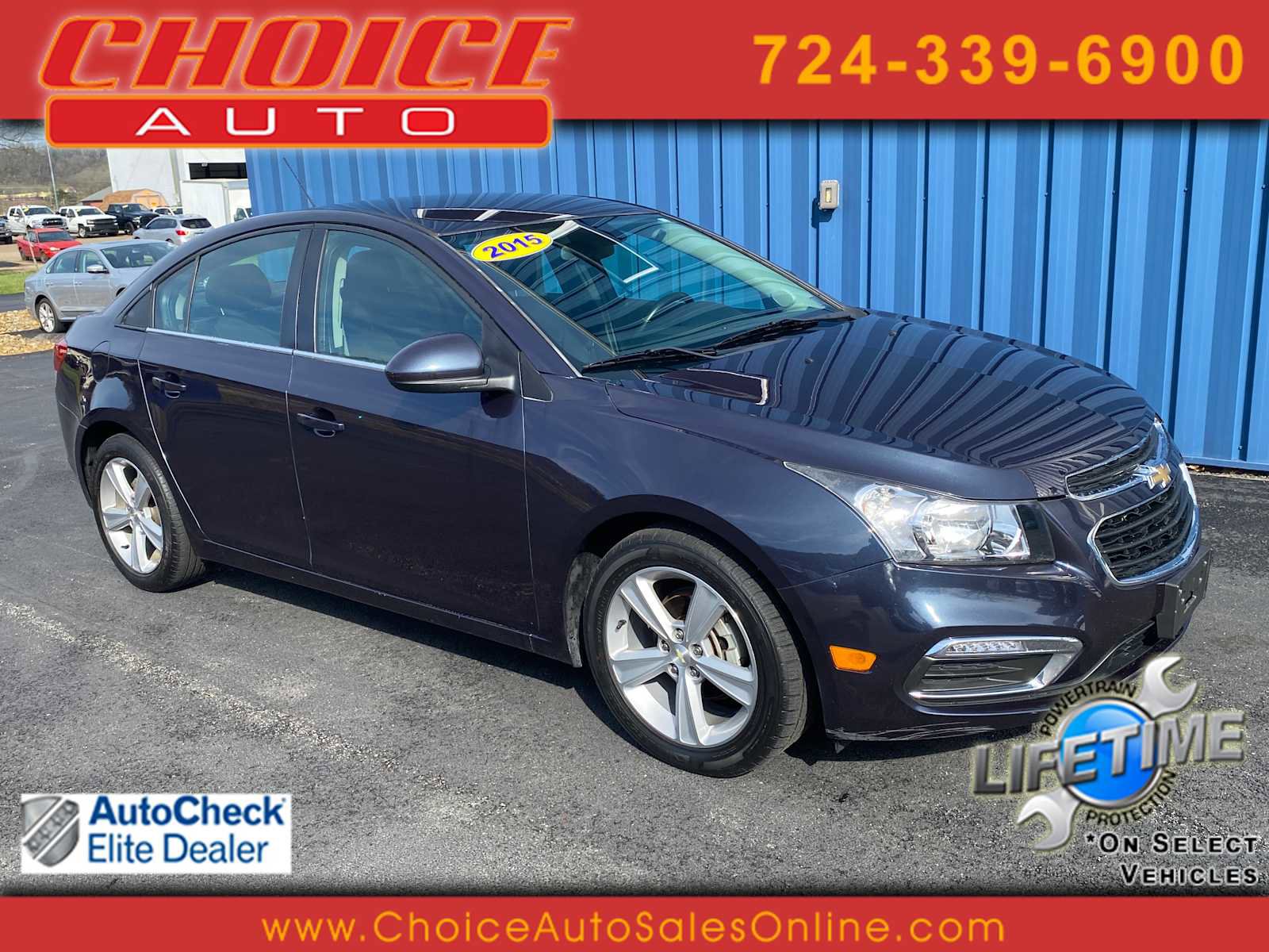 Used 2015 Chevrolet Cruze LT image 1