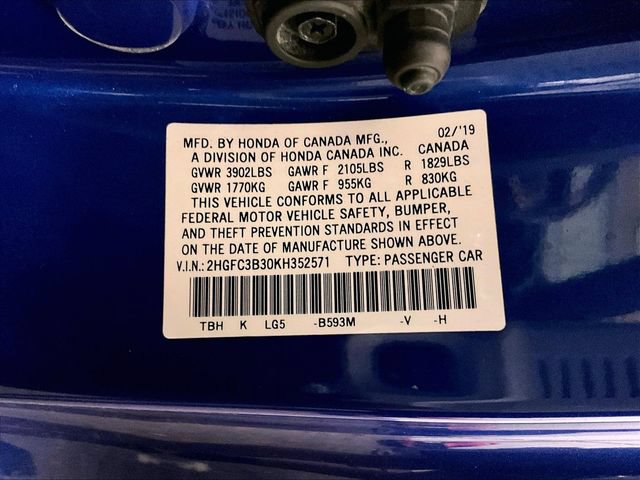 Used 2019 Honda Civic EX image 32