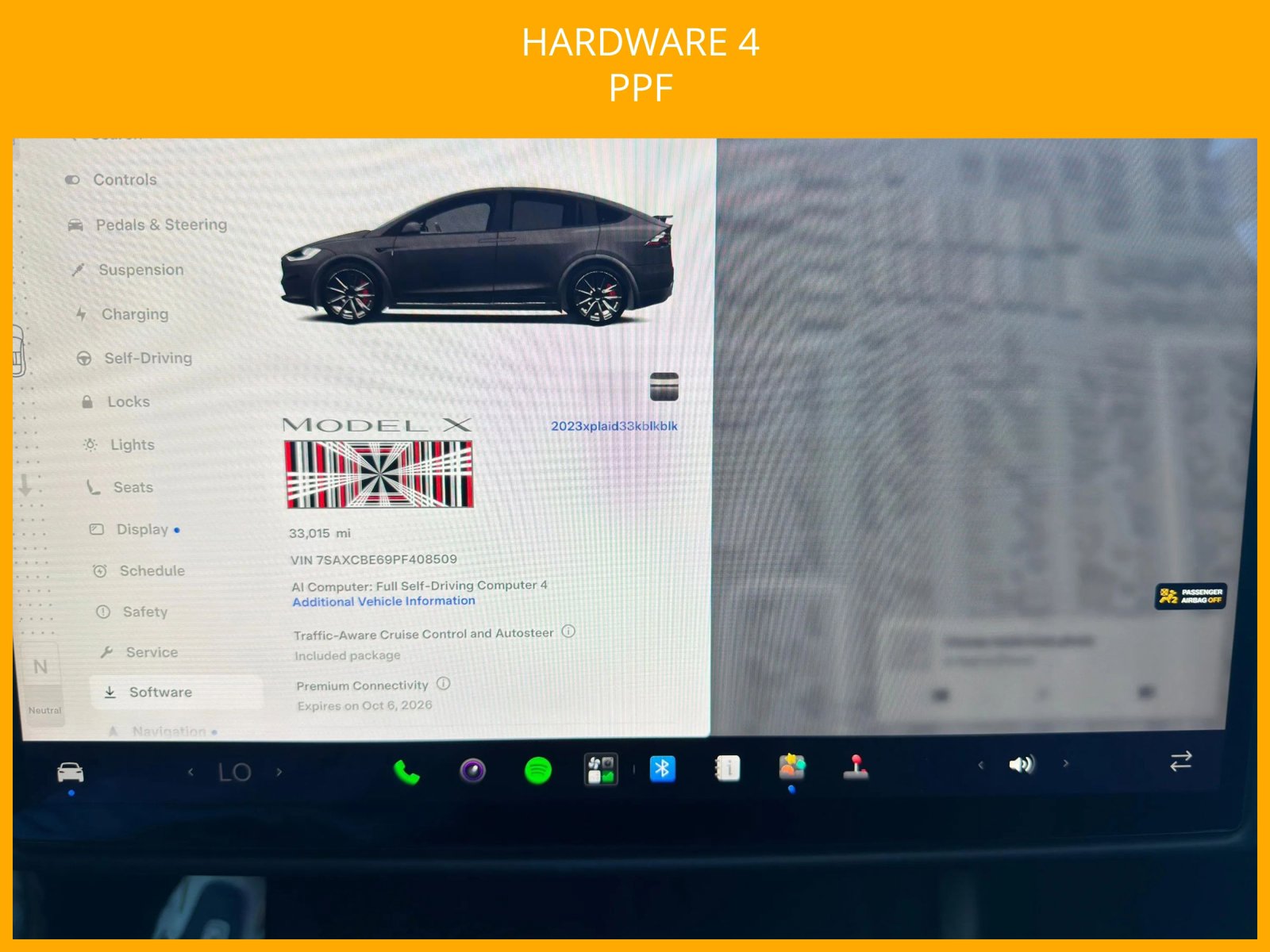 Used 2023 Tesla Model X Plaid AWD/4WD image 2