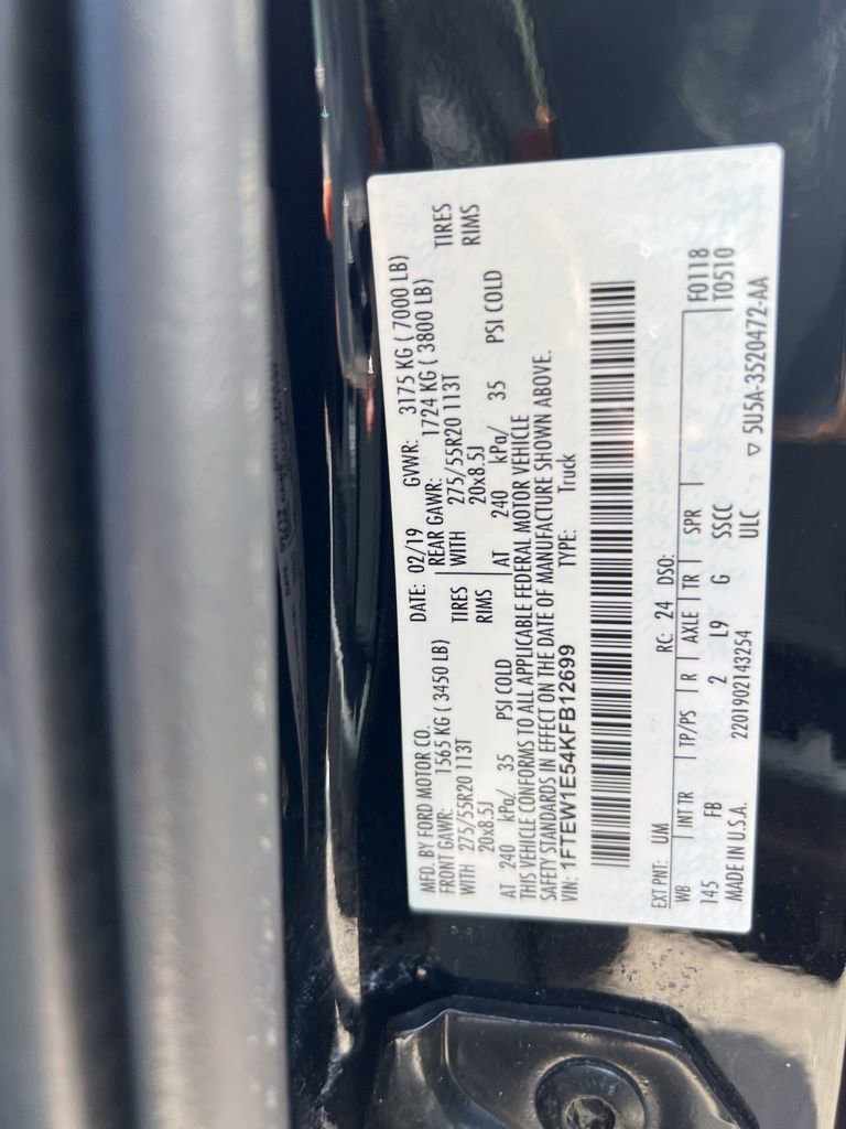 Used 2019 Ford F150 XLT w/ Equipment Group 302A Luxury image 20