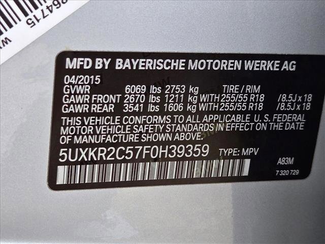 Used 2015 BMW X5 sDrive35i RWD image 29