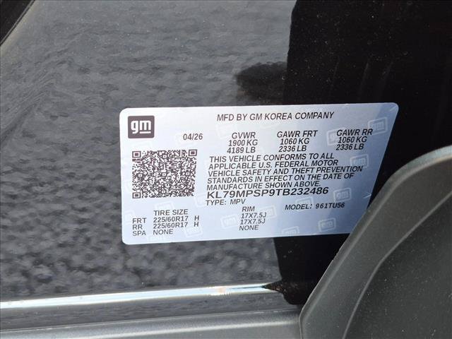 New 2026 Chevrolet TrailBlazer LT w/ Driver Confidence Package FWD image 16