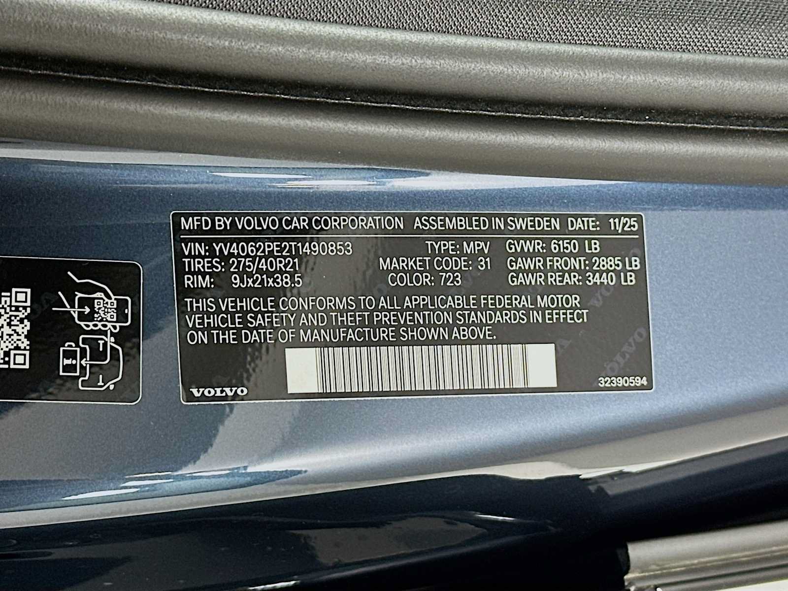 New 2026 Volvo XC90 B6 Plus w/ Protection Package Premier AWD/4WD image 31