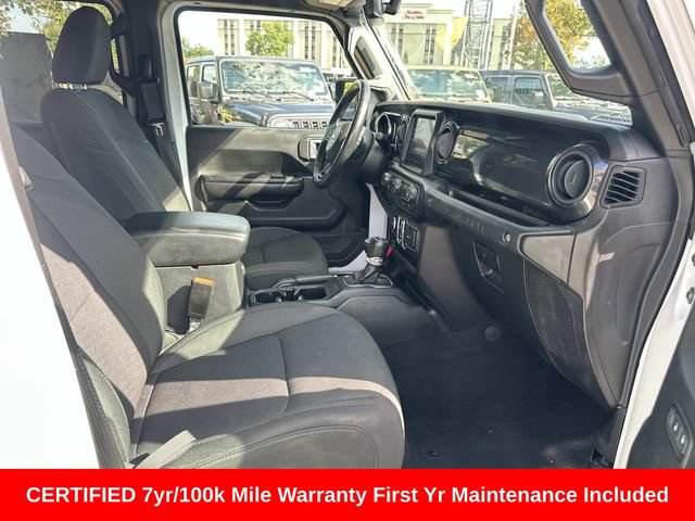 Certified 2021 Jeep Wrangler Unlimited Sport AWD/4WD image 10