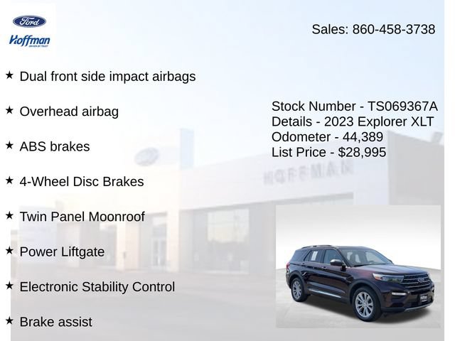 Used 2023 Ford Explorer XLT w/ Equipment Group 202A AWD/4WD image 30
