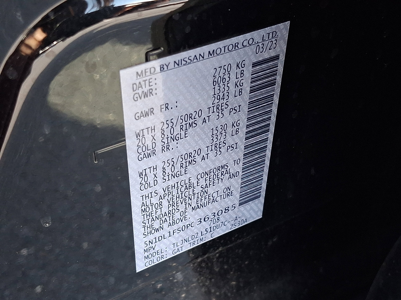 Certified 2023 INFINITI QX60 Luxe w/ Cargo Package image 26