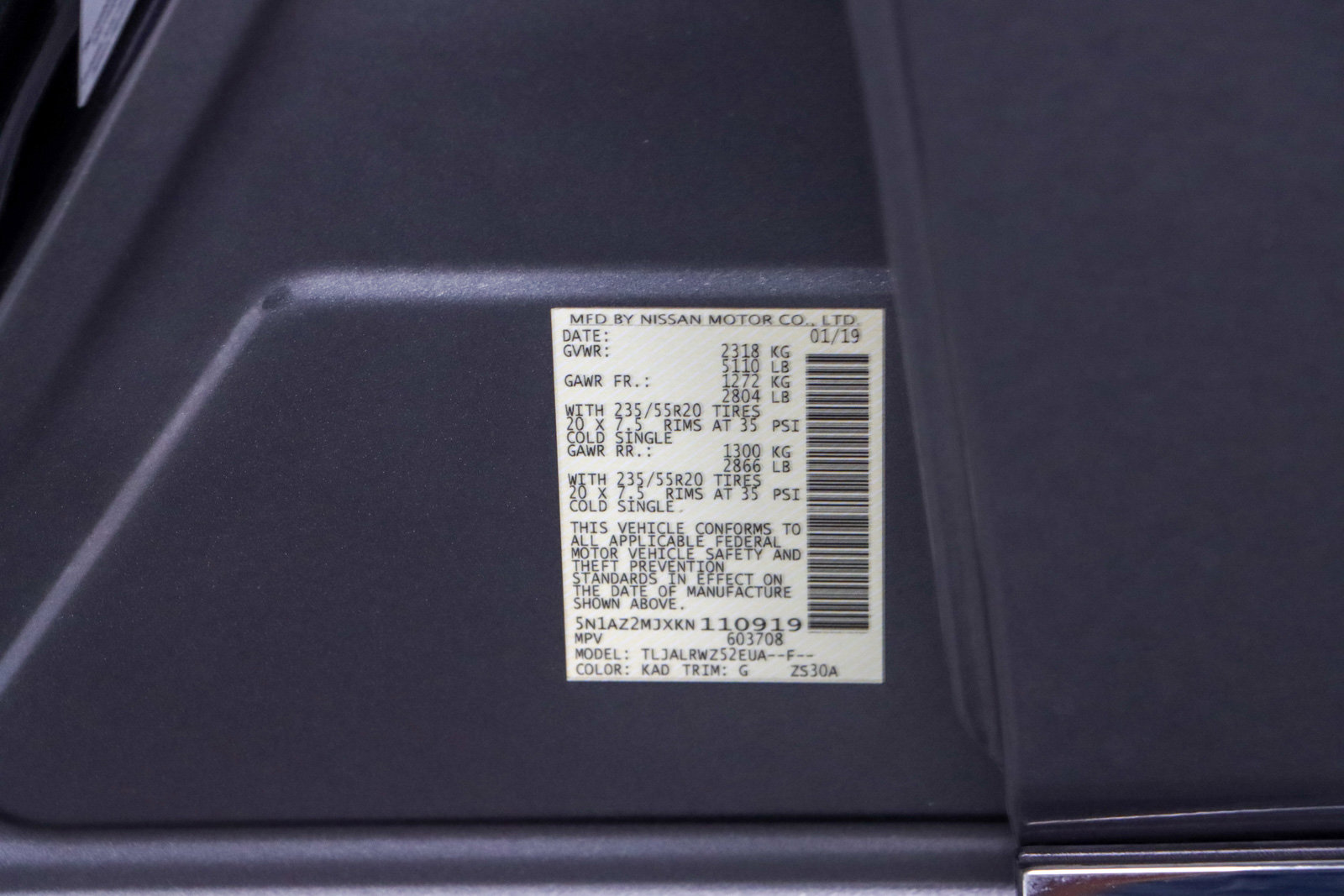 Used 2019 Nissan Murano SL w/ SL Technology Package image 33