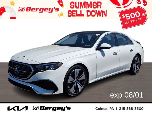 Used 2025 Mercedes-Benz E 350 4MATIC Sedan image 1