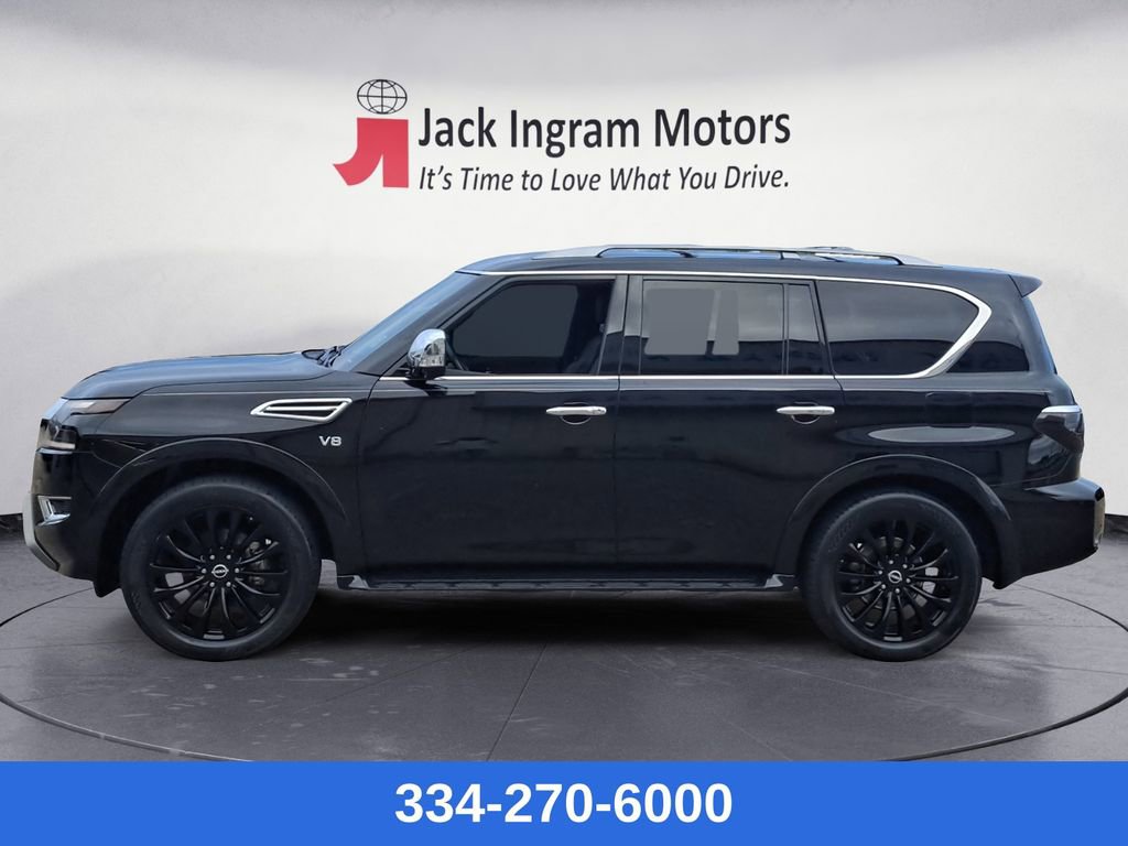 Used 2022 Nissan Armada Platinum w/ Captain's Chairs Package image 2