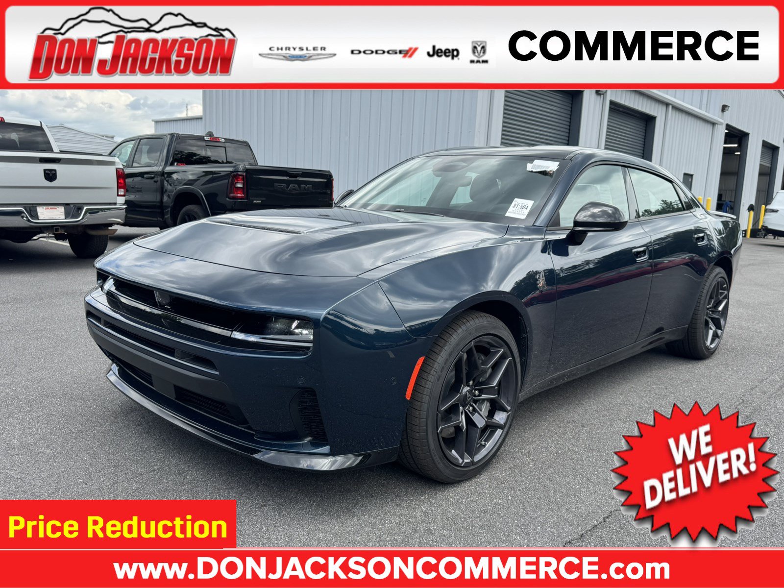 Used 2026 Dodge Charger Scat Pack w/ Blacktop Package AWD/4WD image 1