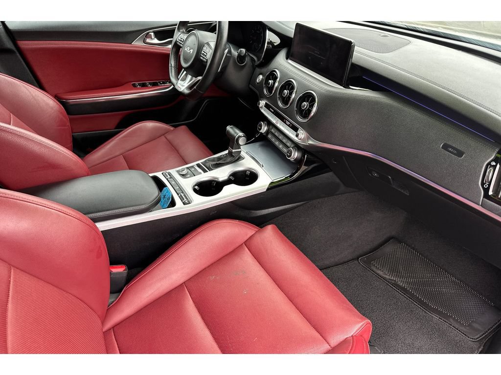 Used 2022 Kia Stinger GT1 w/ Red Interior Color Package RWD image 17