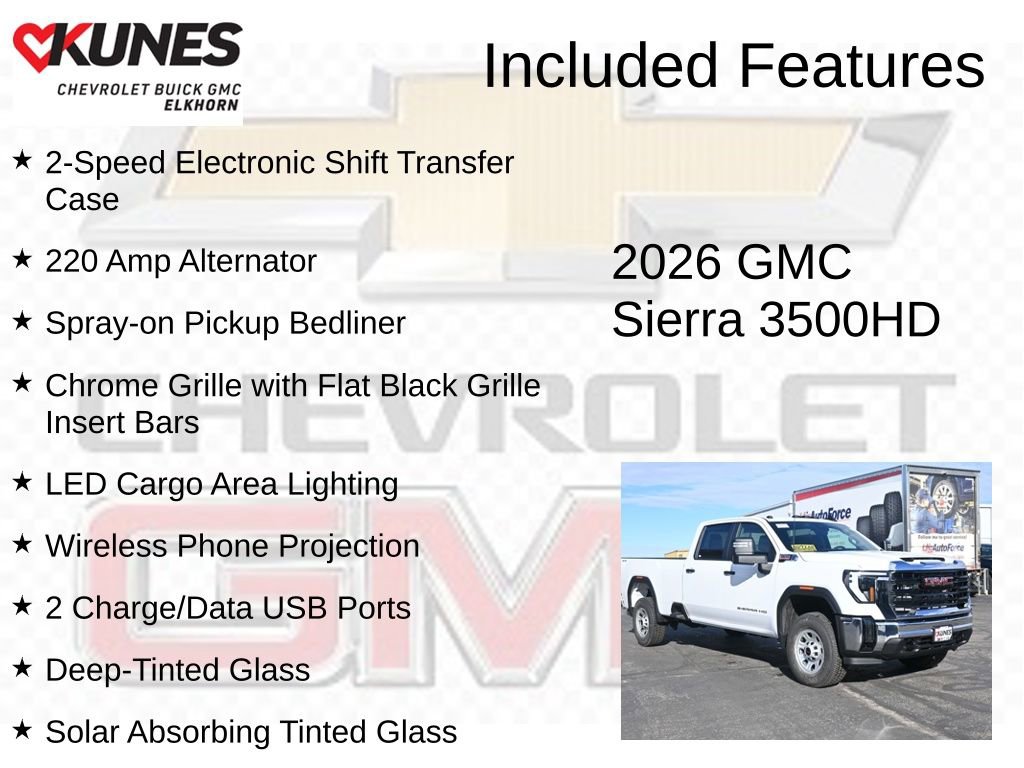 New 2026 GMC Sierra 3500 Pro AWD/4WD image 3