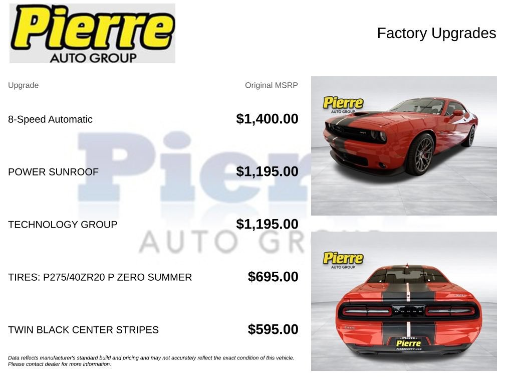 Used 2016 Dodge Challenger SRT w/ Technology Group RWD image 13