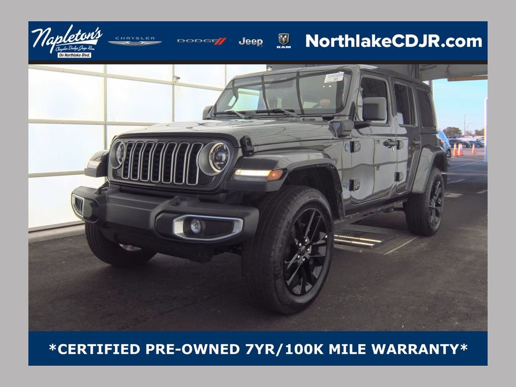 Used 2025 Jeep Wrangler Unlimited Sahara w/ Safety Group