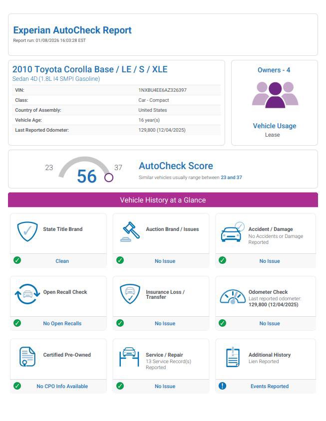 Used 2010 Toyota Corolla image 30