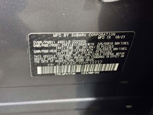 Certified 2023 Subaru Forester Touring AWD/4WD image 16