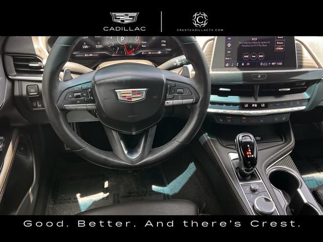 Certified 2022 Cadillac CT4 V w/ Navigation Package RWD image 15