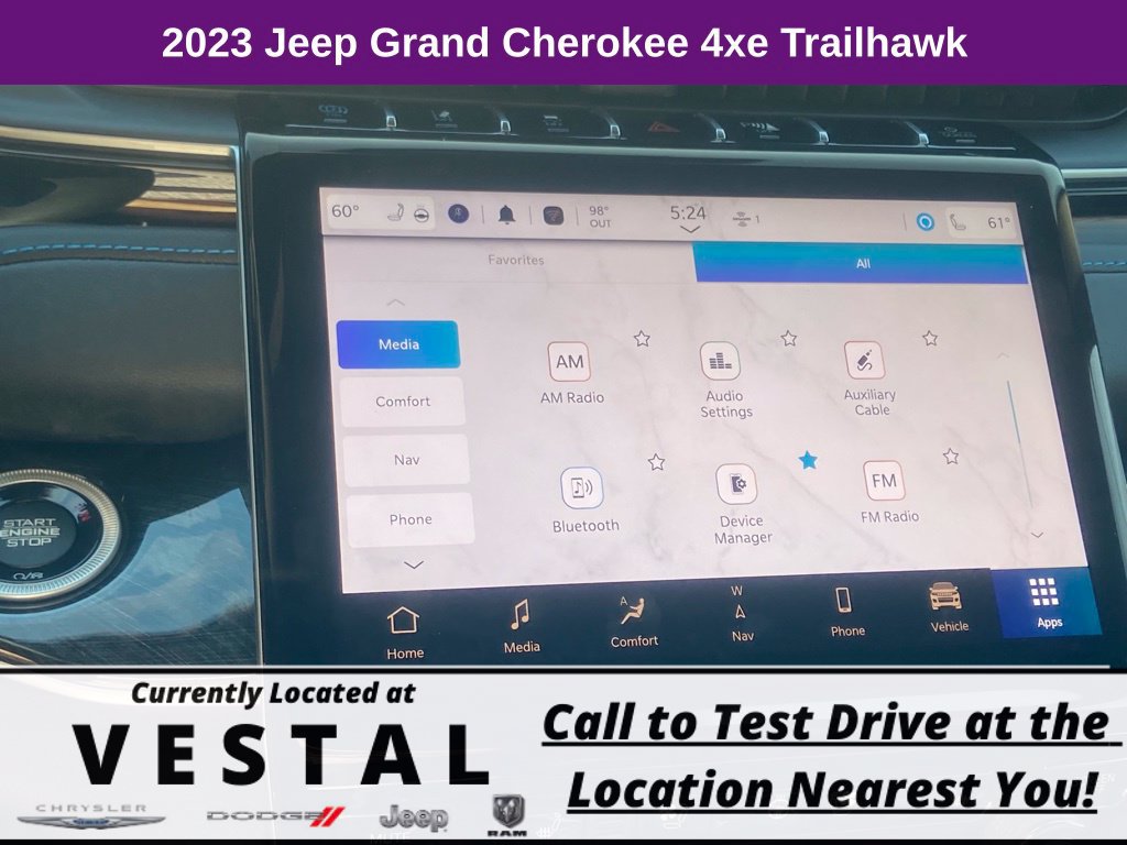 New 2023 Jeep Grand Cherokee Trailhawk AWD/4WD image 32