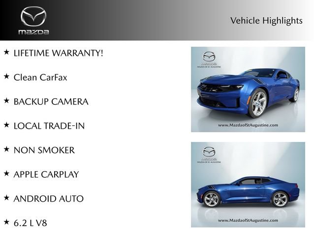 Used 2020 Chevrolet Camaro LT RWD image 2