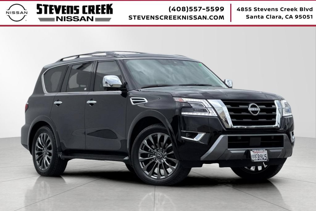 Used 2024 Nissan Armada Platinum w/ Captain's Chairs Package