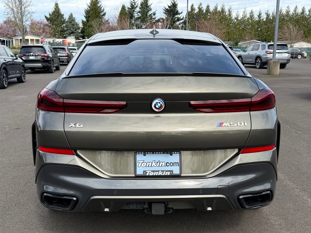 Used 2022 BMW X6 M50i w/ Executive Package image 7