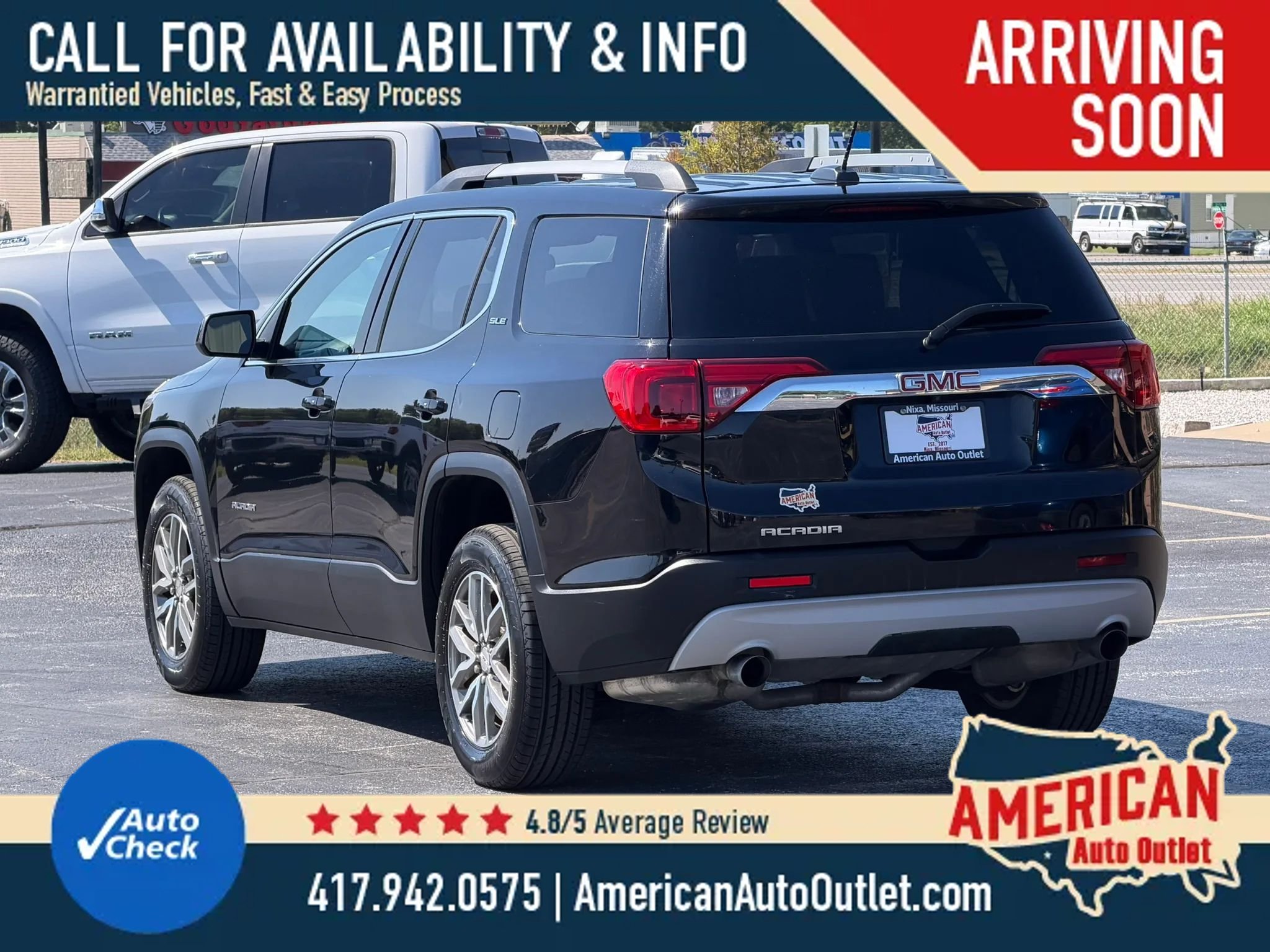 Used 2019 GMC Acadia SLE FWD image 8