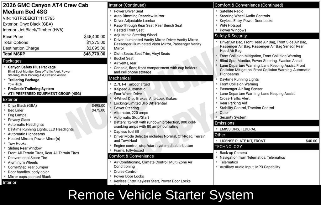 New 2026 GMC Canyon AT4 image 7