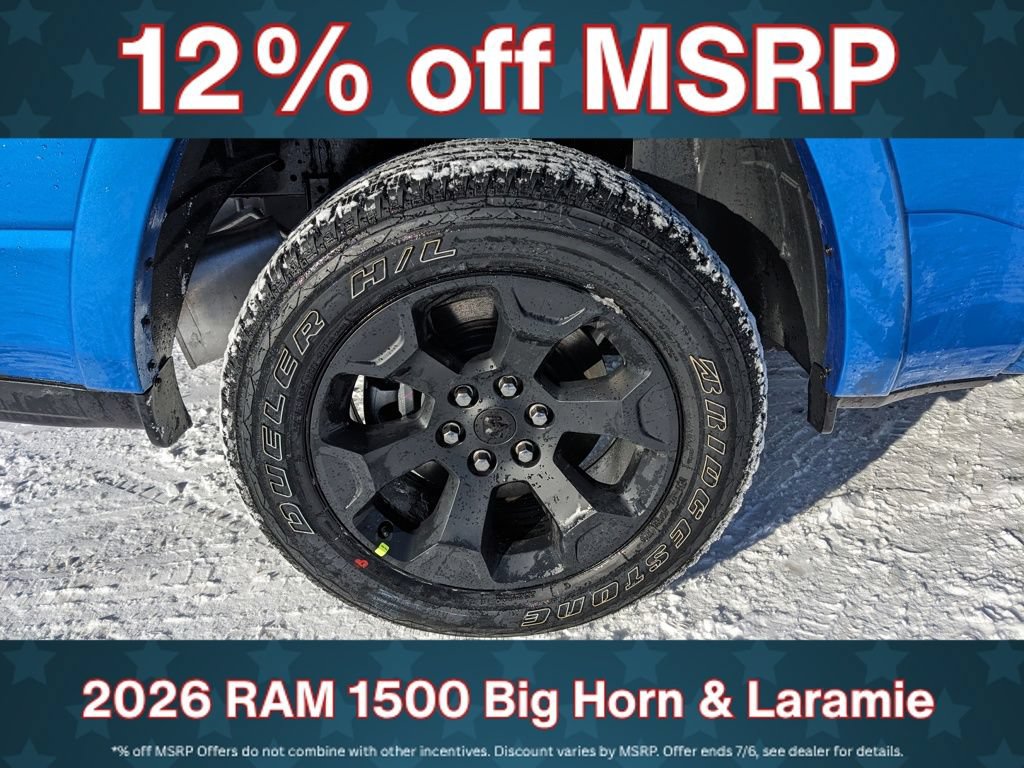 New 2026 RAM 1500 Big Horn w/ Night Edition AWD/4WD image 13