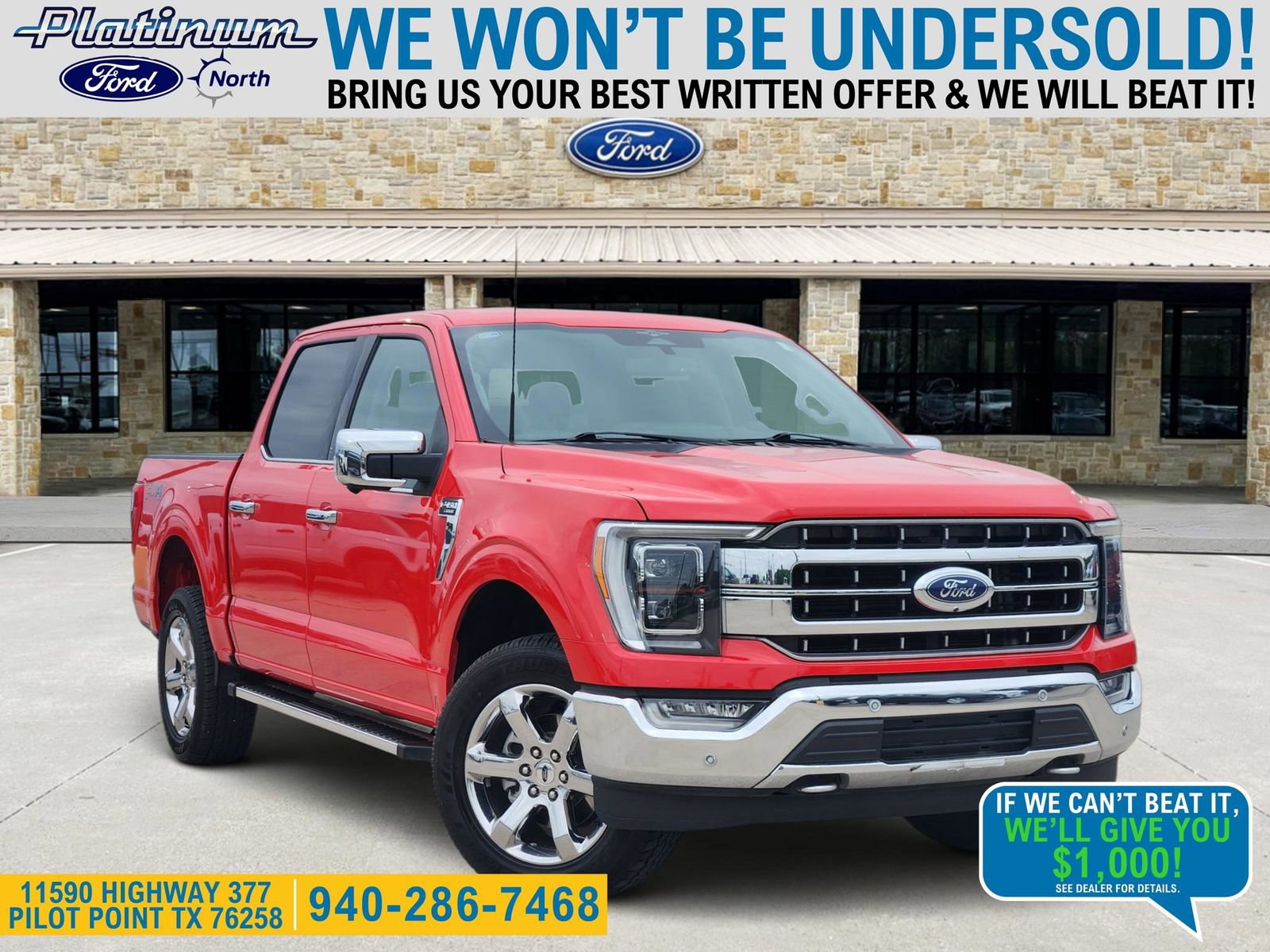 Used 2023 Ford F150 Lariat w/ Equipment Group 502A High AWD/4WD image 1