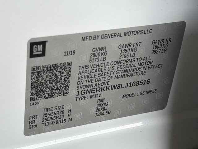 Used 2020 Chevrolet Traverse Premier w/ LPO, Floor Liner Package FWD image 29
