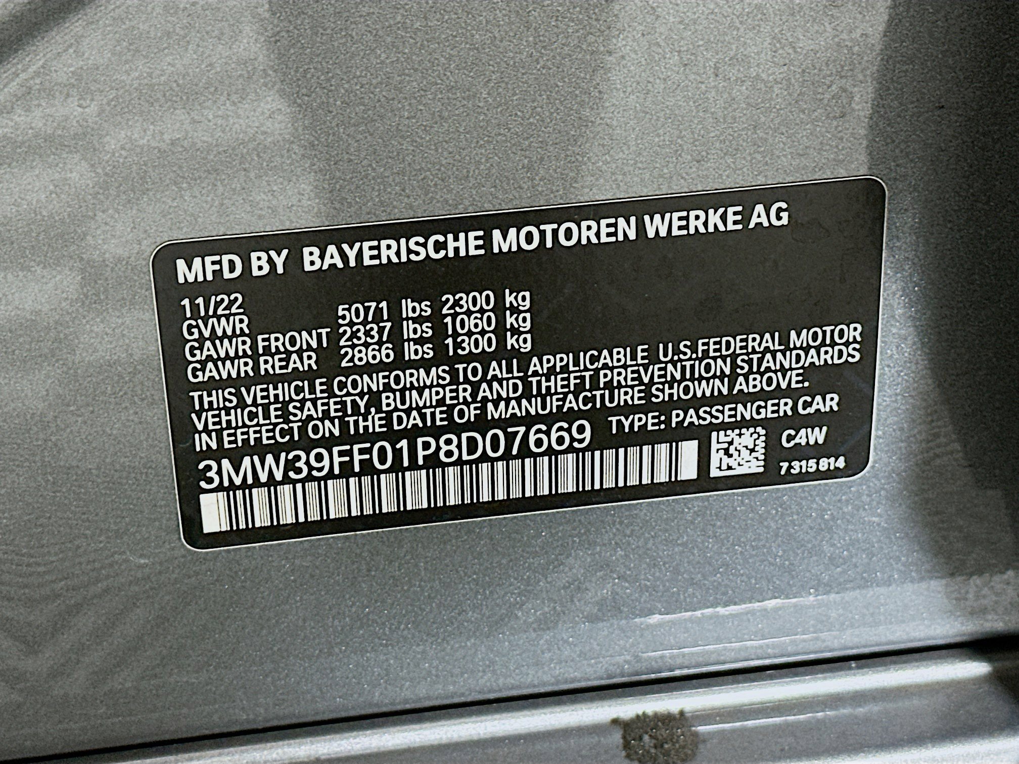 Used 2023 BMW 330e w/ M Sport Package image 12