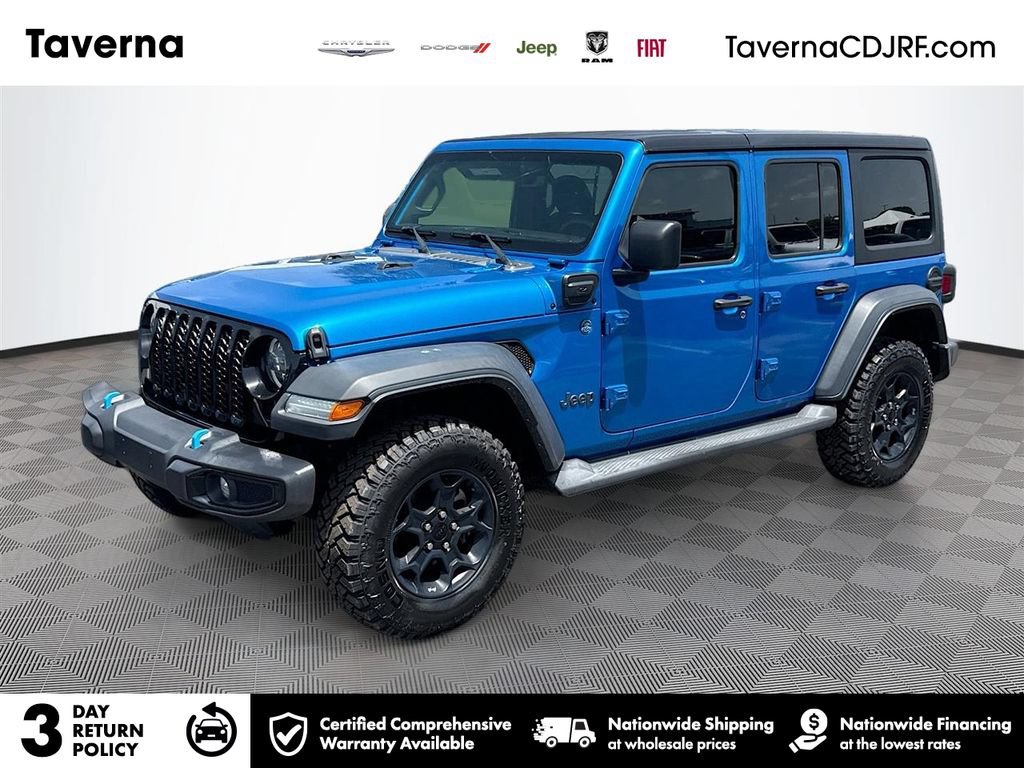 Used 2023 Jeep Wrangler Unlimited w/ Cold Weather Group