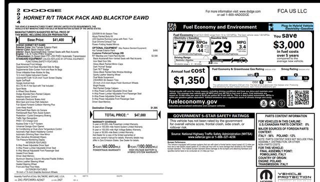 Used 2024 Dodge Hornet R/T image 13