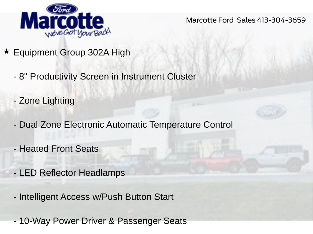 Used 2023 Ford F150 XLT w/ Equipment Group 302A High AWD/4WD image 12